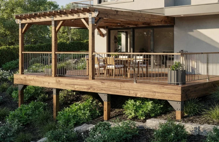 construire une terasse suspendue