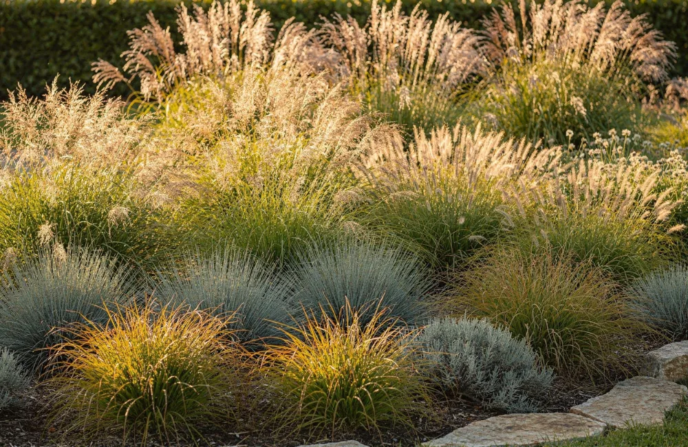 variétés de graminés pour massif