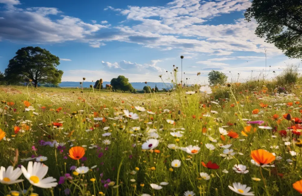 fleurs à planter pour prairie